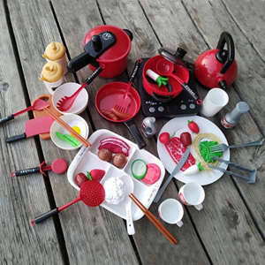 اسباب بازی ست آشپزخانه و گاز رومیزی Kitchen Playset_اسباب بازی